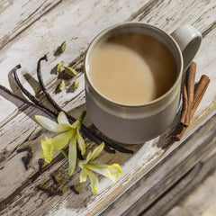 Bigelow vanilla chai individually wrapped tea bag demonstrating portable freshness