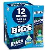 BIGS front packaging showing ranch branding and pouch benefits