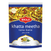 BIKAJI front packaging of Tana Bana showing brand and weight, clear product view