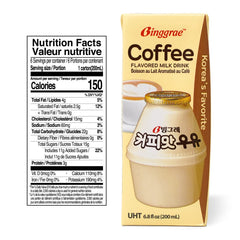 Binggrae close-up of carton texture and label, clear product details