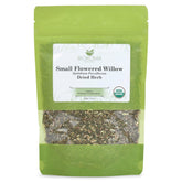 Biokoma front packaging showing organic small-flowered willow herb for freshness