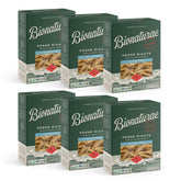 bionaturae front packaging showing organic penne and label, clear product view benefits