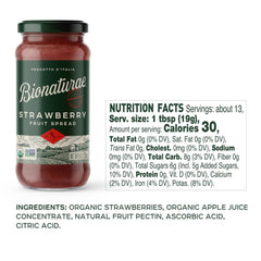 bionaturae label detail highlighting organic certification and artisan production benefits