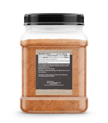 Birch & Meadow close-up of Dutch cocoa powder texture, fine grind improves blending