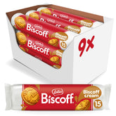 Biscoff front packaging showing nine 5.29 oz packs and brand logo for quick recognition and pantry benefit