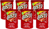 Bisto front packaging showing jar and brand, highlighting quick savory convenience