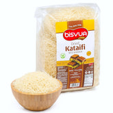 bisvua front packaging showing 17.6 oz bag and vegan pastry convenience