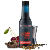 Bittercube front packaging showing bottle and label enhancing cocktail presentation
