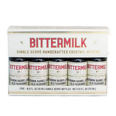 Bittermilk bourbon-barrel close-up highlighting aged syrup and oak character