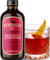 Bittermilk No.4 front bottle view showing label and size, ideal for gifting