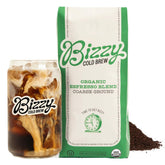 Bizzy front packaging 1 lb bag showing brand and blend for easy identification