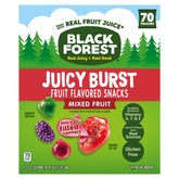 Black Forest box front packaging showing 70-count and mixed fruit benefits