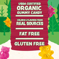 Black Forest assorted pouches laid out to show flavor variety and convenience