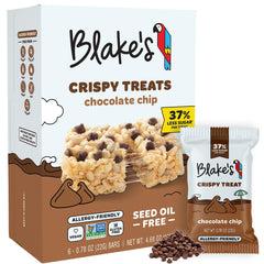 Blake's seed based box front view showing branding and count benefits
