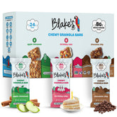 Blake's Seed Based front packaging showing variety pack and convenience
