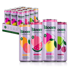 Bloom Nutrition front packaging showing variety pack and branding benefit
