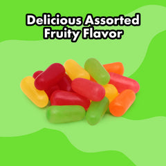 Bloom's Mike and Ike four packed boxes stacked for storage and convenience