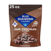 Blue Diamond front packaging showing 25 oz resealable bag and rich cocoa benefit