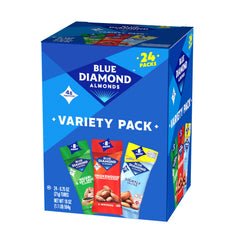 Blue Diamond single packet inside backpack for easy on-the-go energy