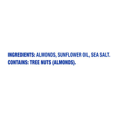 Blue Diamond single 100-calorie packet in hand demonstrating compact travel convenience
