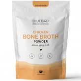 Bluebird Provisions front packaging showing product name and clean ingredient list for easy buying