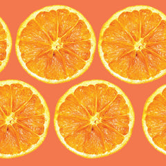 BlueHenry orange wheel floating on cocktail adding aroma and visual appeal