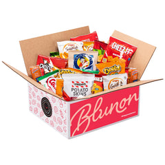 Blunon assortment spread on table showing variety and easy sharing for gatherings
