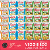 Blunon front packaging showing 30-count variety box and portion control benefits