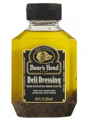 Boar's Head front packaging showing bottle label and convenient squeeze cap benefit