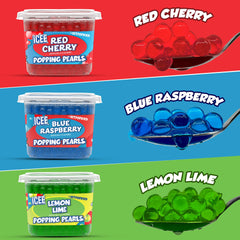 BOBAVIDA tub label detail showing flavor names and clean-ingredient callout