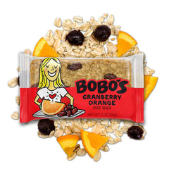 Bobo's ingredients spotlight cranberries and orange zest benefit