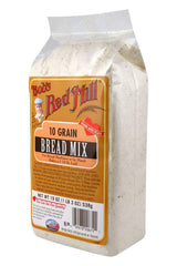Bob's Red Mill close-up of multigrain texture highlighting seeds and wholesome grains