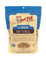 Bob's Red Mill close-up of cereal texture on a spoon for wholesome appeal