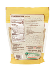 Bob's Red Mill almond flour breading on chicken showing crisp golden finish