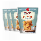 Bob's Red Mill front packaging of brown sugar blondie mix showing product benefits