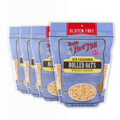 Bob's Red Mill front bag 16oz showing gluten free label and brand benefits