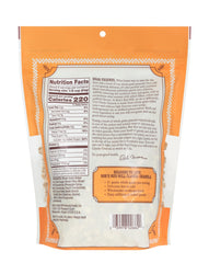 Bob's Red Mill granola on spoon over milk, ready-to-eat breakfast convenience
