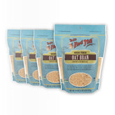 Bob's Red Mill front packaging showing oat bran for quick breakfasts
