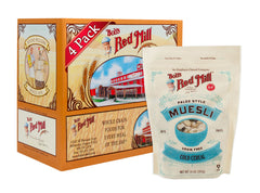 Bob's Red Mill front packaging showing paleo muesli and brand, clear ingredient view