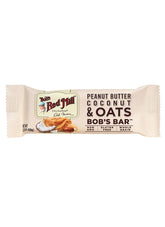 Bob's Red Mill front packaging showing 12-count box and product branding benefits