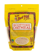 Bob's Red Mill front packaging showing two 20 oz bags and organic badge