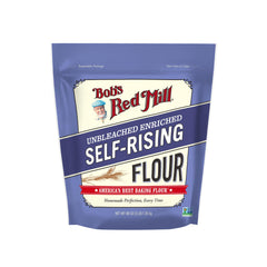 Bob's Red Mill front packaging showing 3 lb bag and shelf-ready convenience