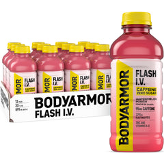 BODYARMOR front packaging showing watermelon zero sugar benefits