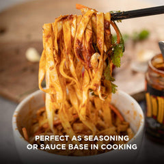 BOILING POINT dip bowl beside dumplings showing versatile dipping sauce appeal