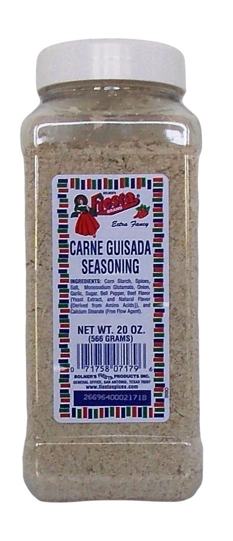 Bolner's Fiesta jar front view showing label and 20 oz size for easy pantry identification