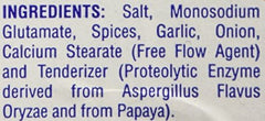Bolner's Fiesta seasoning sprinkled on sizzling skillet fajitas for smoky savory taste