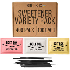 Bolt Box front packaging showing 400-count variety pack for easy stocking