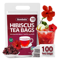 Bombala front packaging showing 100 tea bags and product name for clarity