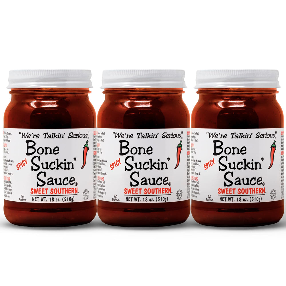 Bone Suckin' front packaging showing bold label and size benefit
