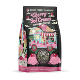 Bones Coffee Company front packaging shows flavor and low-acid benefit